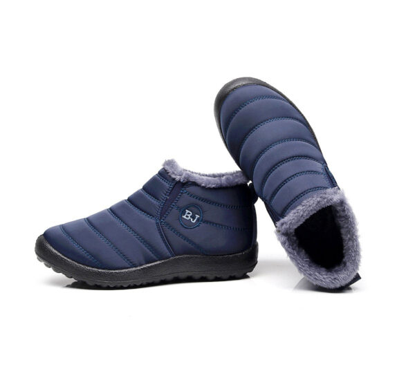 Waterproof fur lining snow boots non-slip warm snow boots for women - Image 11
