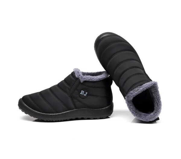 Waterproof fur lining snow boots non-slip warm snow boots for women - Image 16