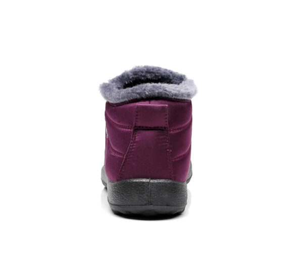 Waterproof fur lining snow boots non-slip warm snow boots for women - Image 10
