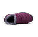 Waterproof fur lining snow boots non-slip warm snow boots for women