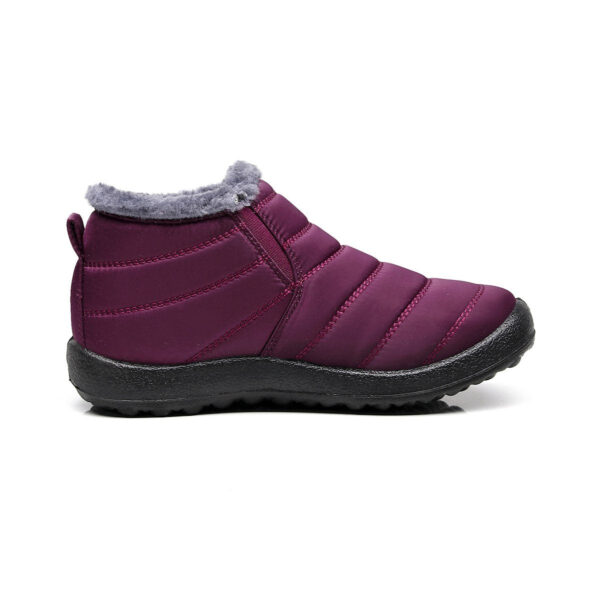 Waterproof fur lining snow boots non-slip warm snow boots for women - Image 17