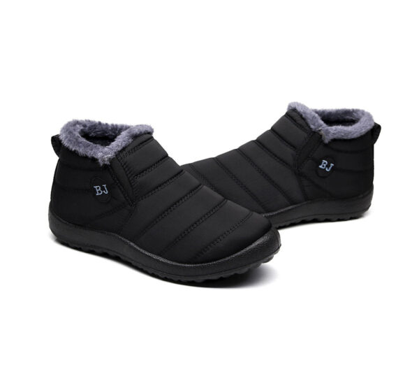 Waterproof fur lining snow boots non-slip warm snow boots for women - Image 14
