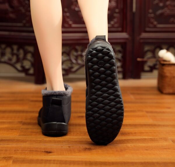 Waterproof fur lining snow boots non-slip warm snow boots for women - Image 21